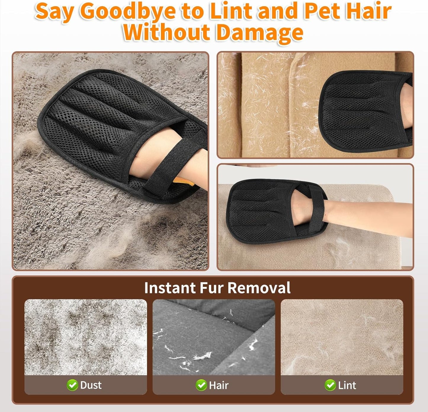 ShedAway™ Pet Hair Removal Glove
